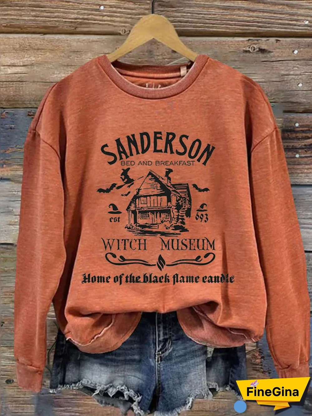 Women's Halloween Sanderson Sister Brewing Co Casual Sweatshirt