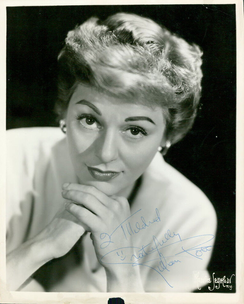 Lillian Roth (Vintage, Inscribed) signed Photo Poster painting COA