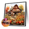 Diamond Painting-5D Full Round Drill Harvest Farm