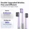 Space UV Sterilization Chamber Sonic Electric Toothbrush Set IPX7 Waterproof Equipped With 3 Brush Heads And UV Travel Box