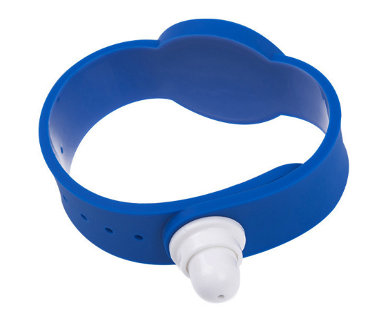 Adjustable 13.56mhz Classic 1k Chip NFC Waterproof RFID Disposable Silicone Wristband 7