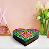 (US Only)Wood DIY Diamond Painting Jewelry Organizer Box Kit for Adults Kids (Mandala)