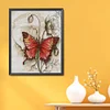 Butterfly-14CT Stamped Cross Stitch 38*45cm/14.96*17.72in