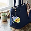12pcs Hummingbird Double-Sided DIY Diamond Painting Keychain Kit