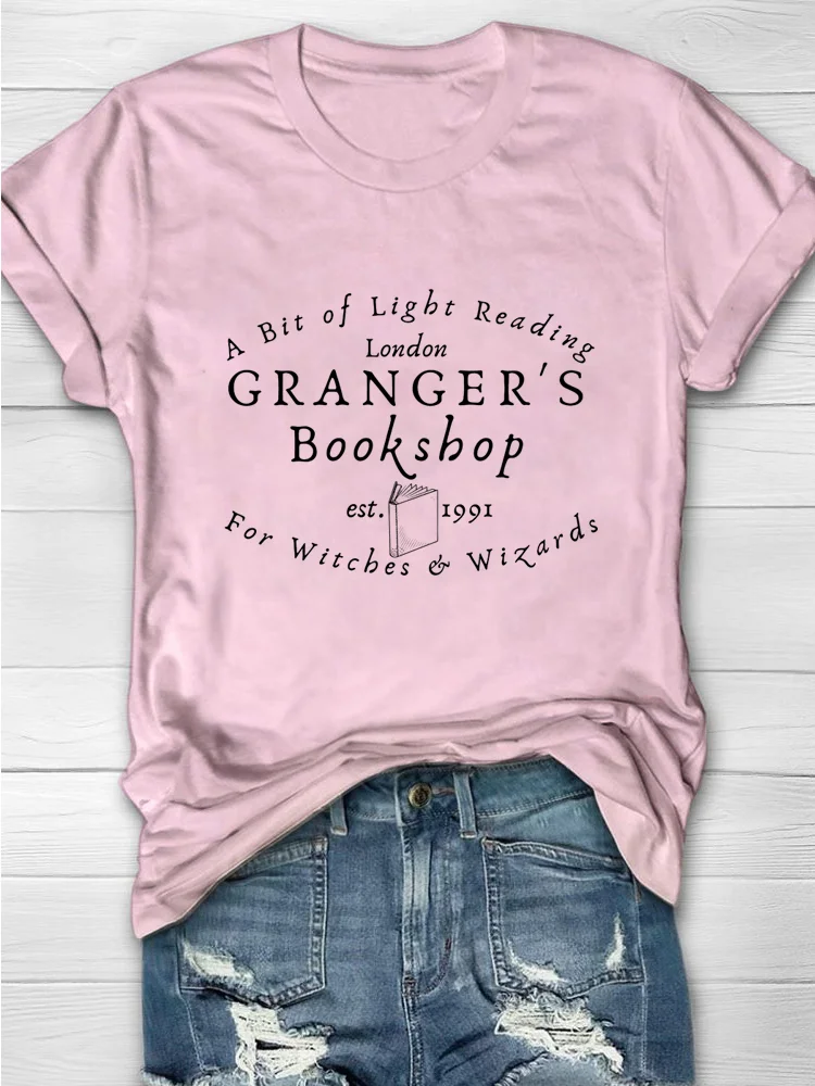 Eagerlys Bookshop T-shirt Eagerlys