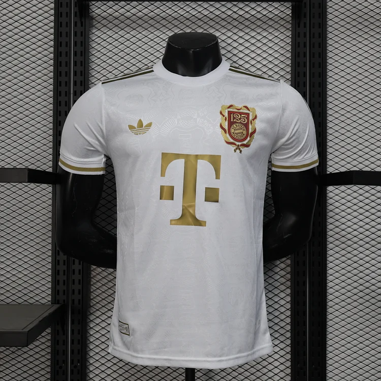 Player Edition - Bayern 125th Anniversary White Jersey
