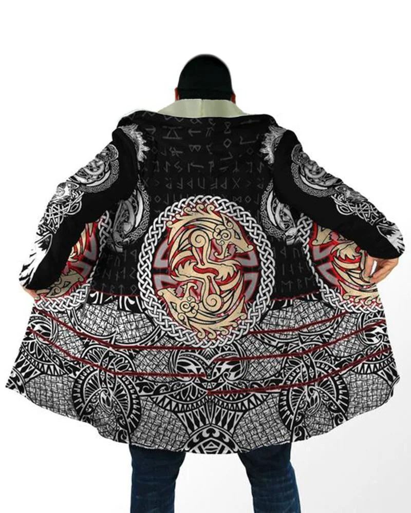 Men's Creative Printed Cloaks53