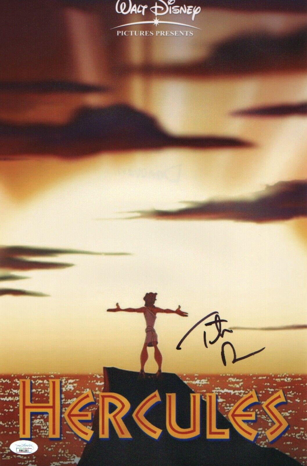 TATE DONOVAN Authentic Hand-Signed DISNEY HERCULES