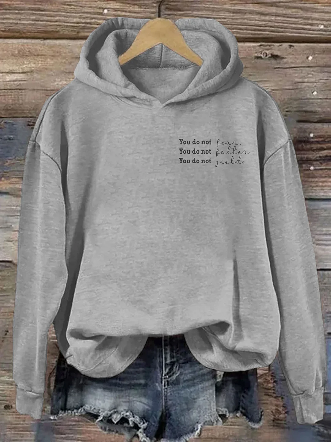 You Do Not Yield Hoodie