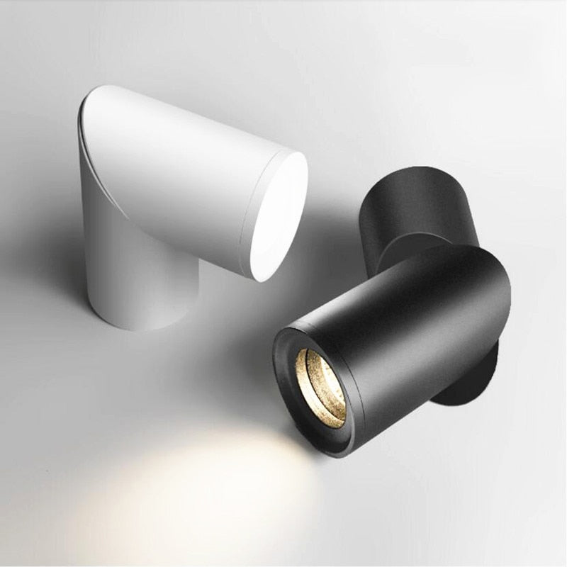 Dimmable Rotating LED Downlights 10W15W20W COB LED Ceiling Spot Lights ...