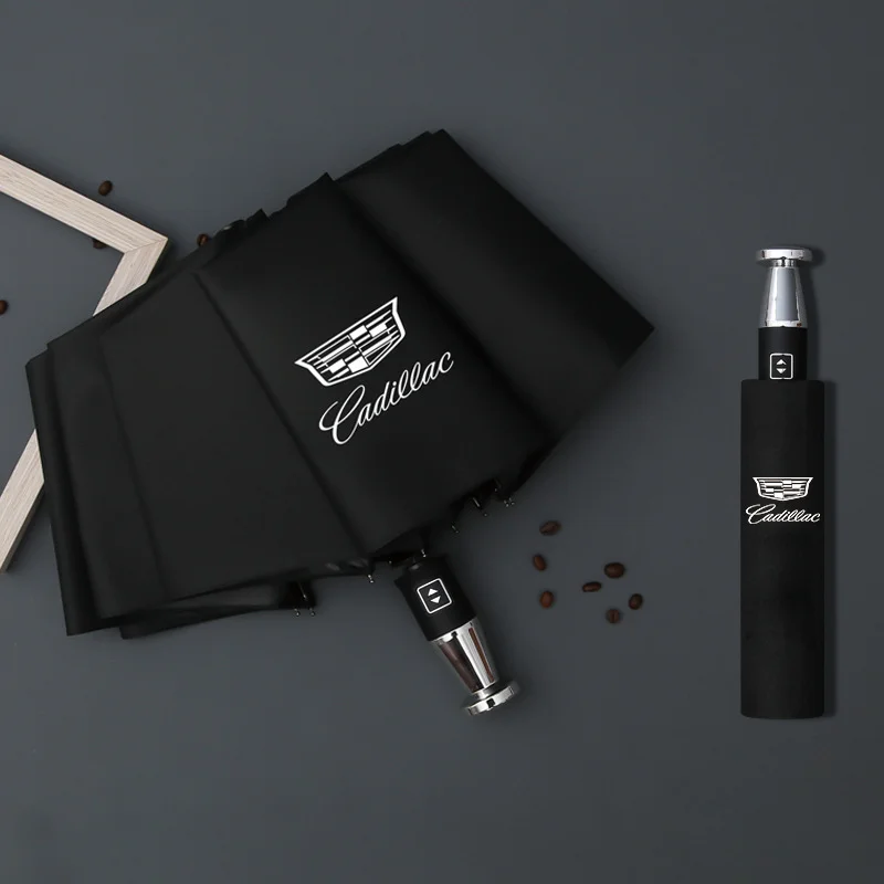  VIP business folding 10-bone black plastic umbrella