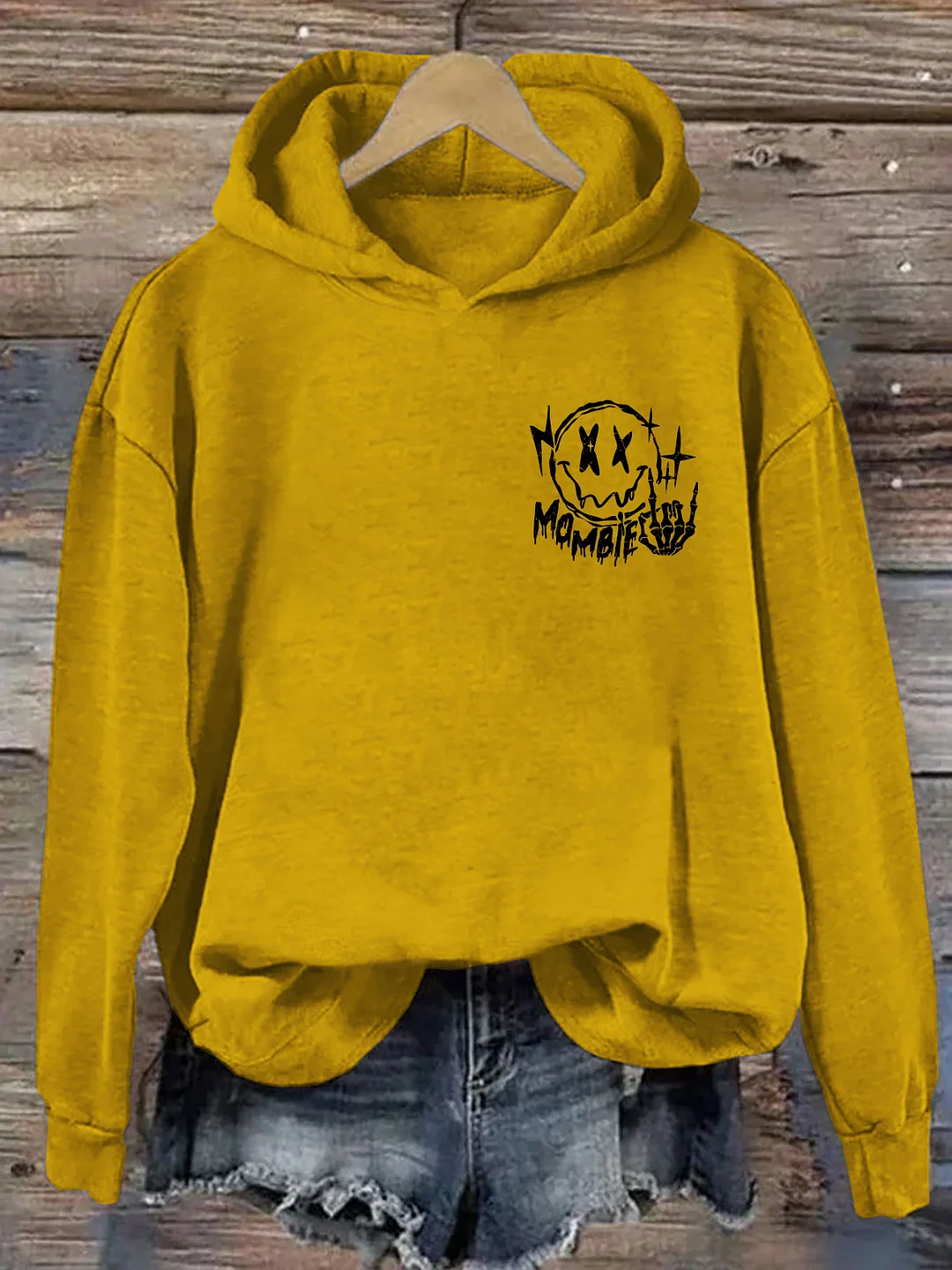 Mombie Like A Zombie But With Kids Hoodie