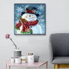 Snowman  | Full Round Diamond Painting Kits