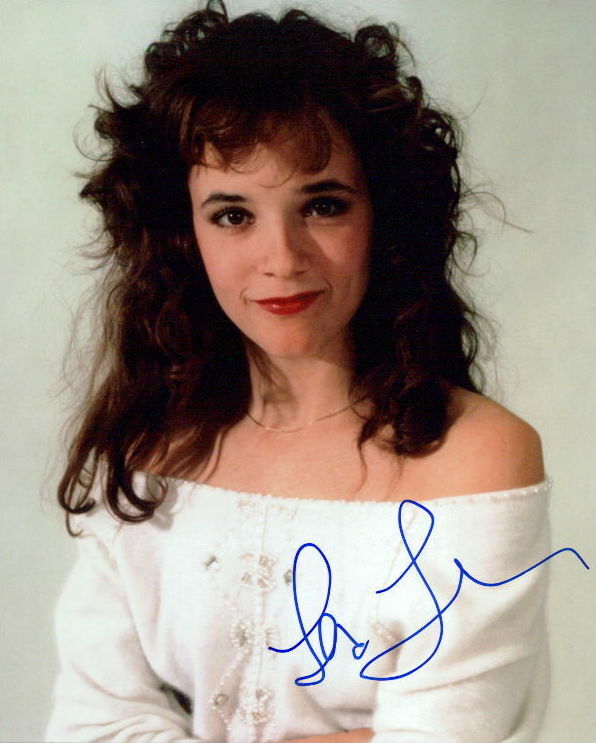 Lea Thompson (Back to the Future) signed 8x10 Photo Poster painting In-person