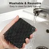 4pcs Pilates Grip Pads Lightweight Non-Slip Hand Grip Mat Anti Skid Hand Workout Pads for Body Building Indoor Home Gym Fitness