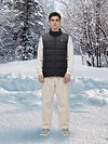25 Heating Zones Smart Electric Heated Vest USB Stand Collar Thermal Clothes