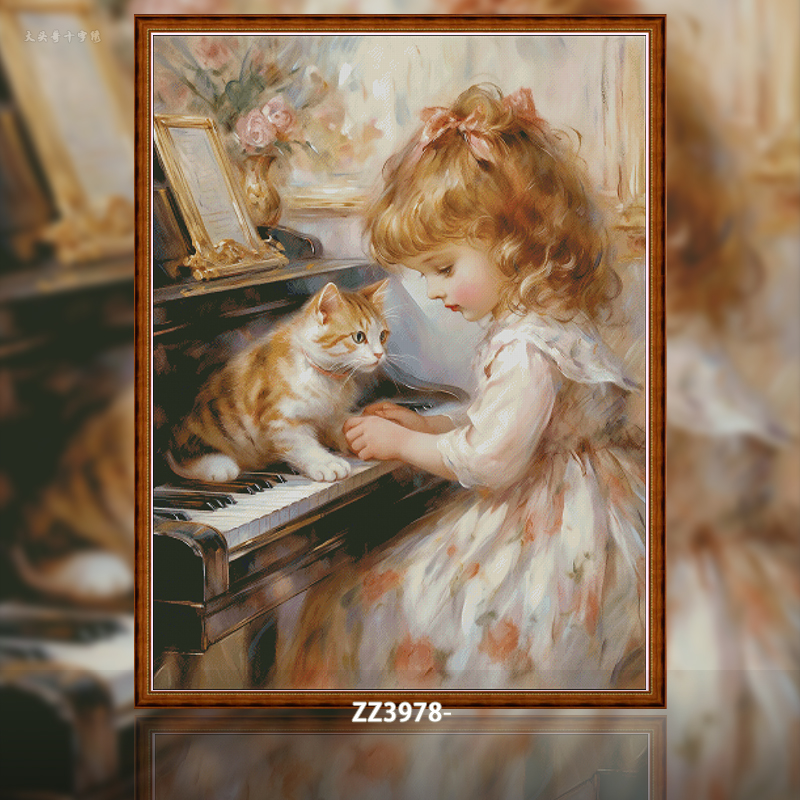 [ZZ3978-Companion] Painting Fairy Cross Stitch