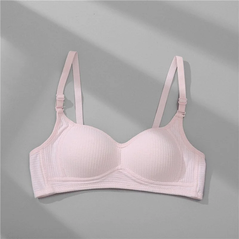 FINETOO Women Cotton Sexy Bra Underwear Wire Free Bralette Push Up Bra Brassiere Female Underwear Lingerie Fitness Intimate 2021