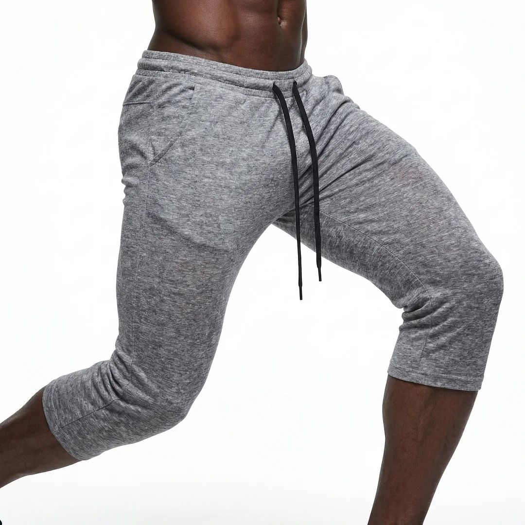 Men's Basic Casual 7/8 Length Pants-INSPIREUSE