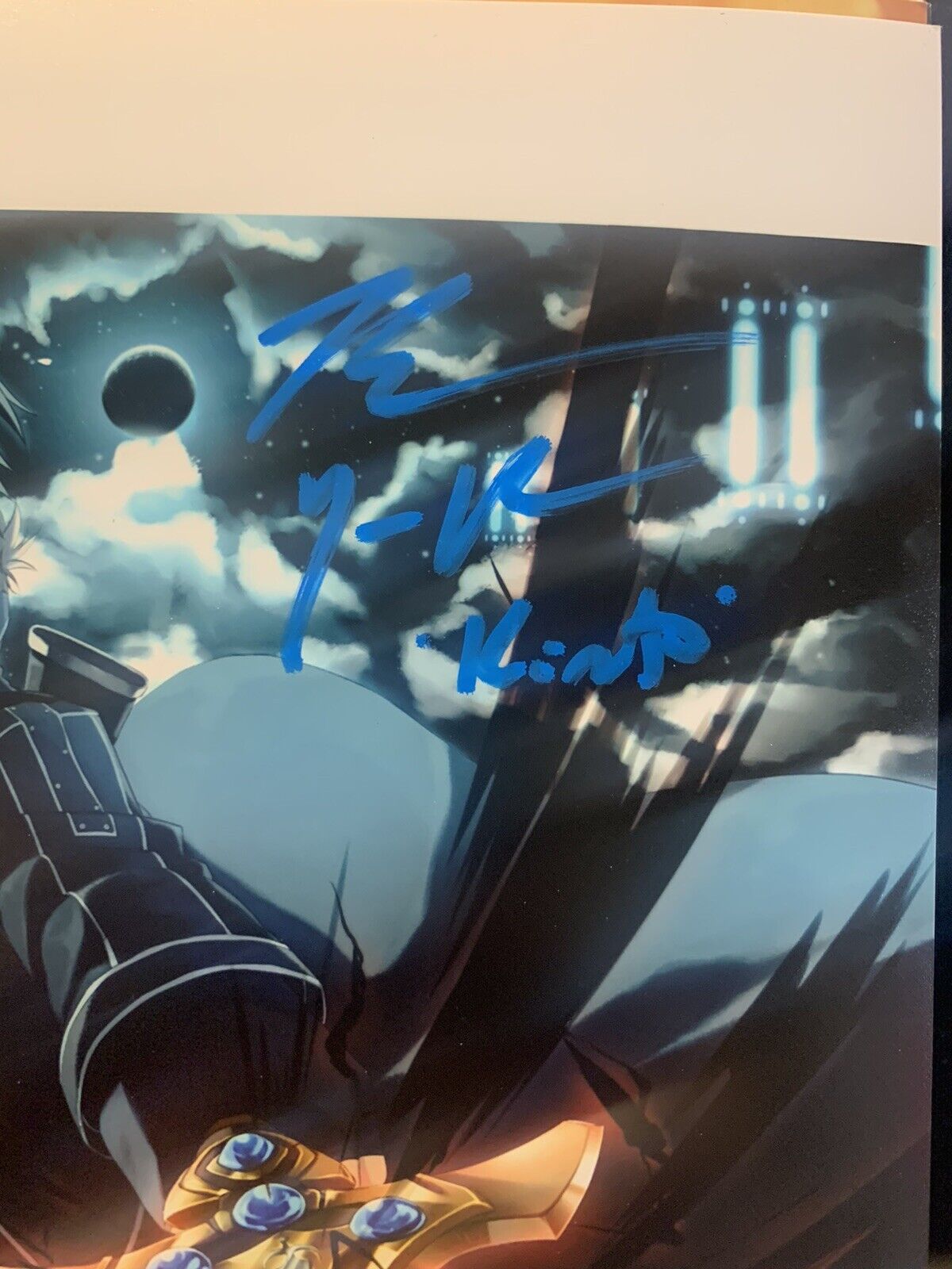 BRYCE PAPENBROOK SIGNED Kirito 8x10 Photo Poster painting SWORD ART ONLINE BECKETT D4