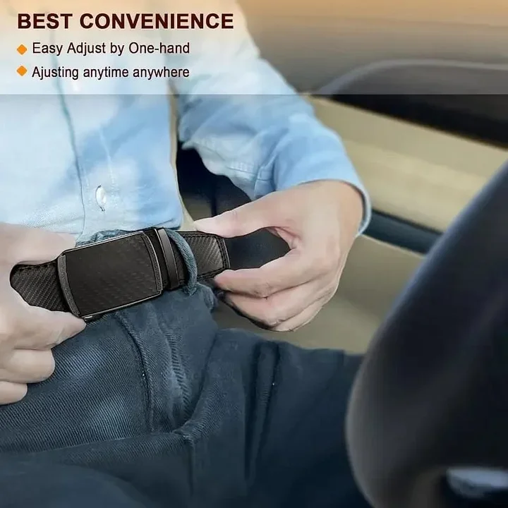 🔥Last Day 49% OFF -Leather Ratchet Belt With Adjustable Buckle