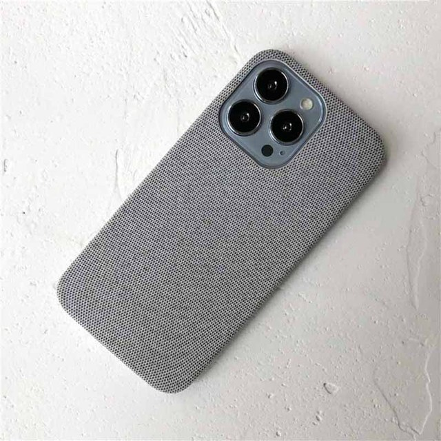 Ultra thin Non Slip Cotton Fabric Phone Case