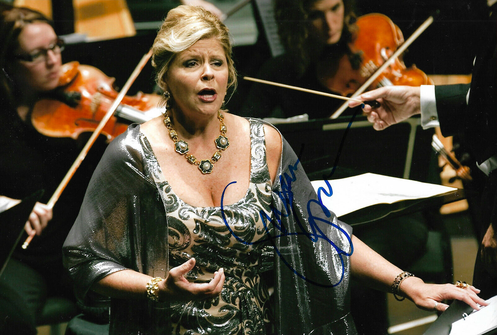Susan Graham Opera signed 8x12 inch Photo Poster painting autograph