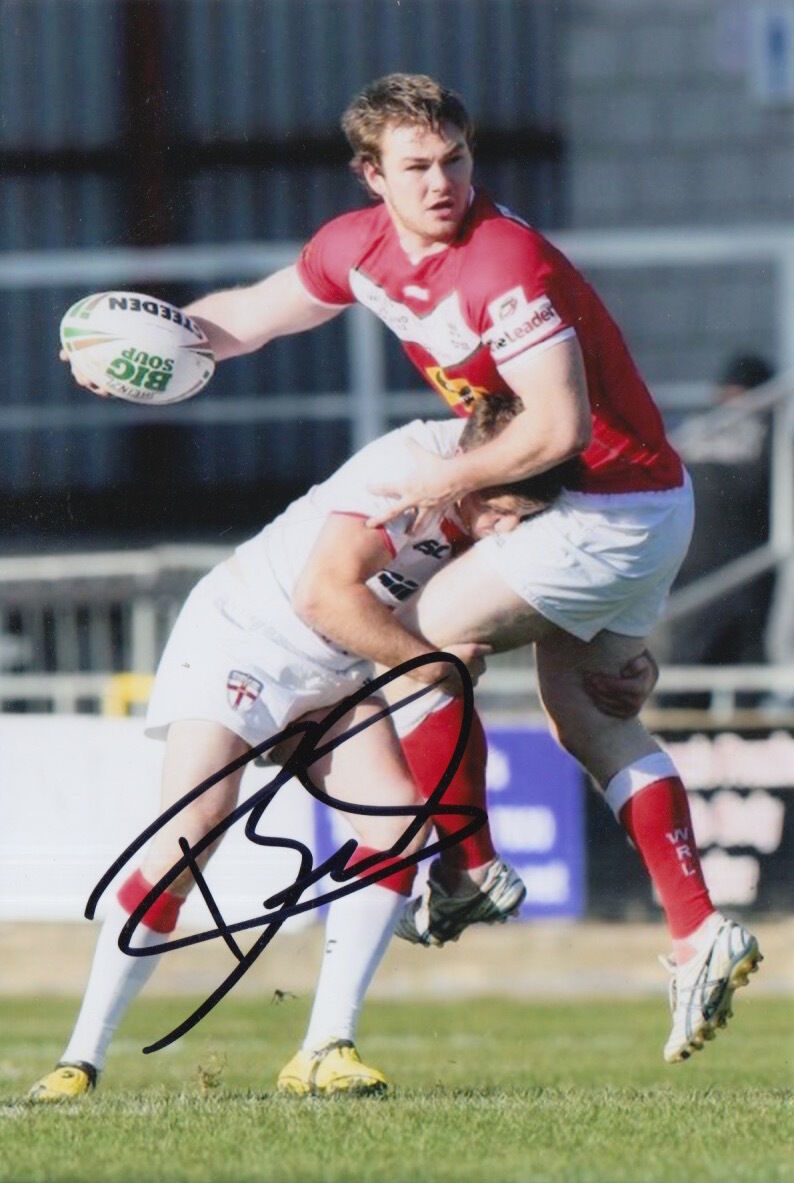 WALES HAND SIGNED BEN EVANS 6X4 Photo Poster painting 1.