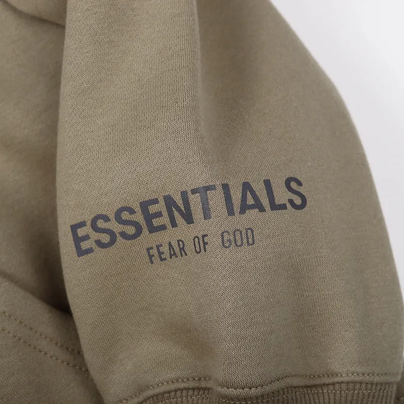 Essentials Minimalist Plain Hoodie