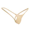  Men's Low-Rise Underwear G-String Underpants Thong Back Open Plus Size Bikini Bulge Pouch Underwear