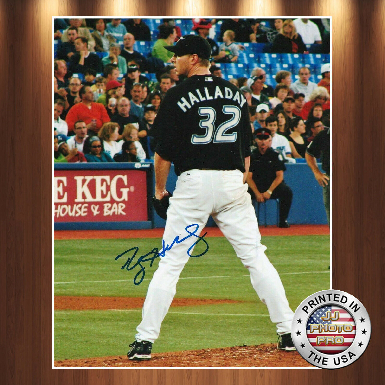 Roy Halladay Autographed Signed 8x10 Photo Poster painting ( HOF Blue Jays ) REPRINT