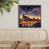 Diamond Painting -DIY Round Drill Music City(40x40cm)