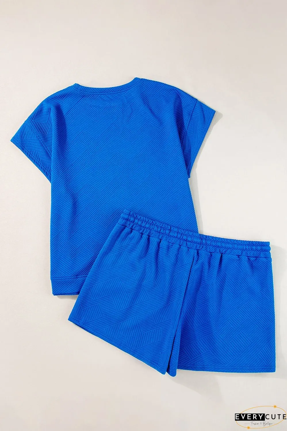 Patriotic Blue Short Set