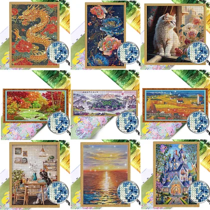 Hydrangea Garden Birds – Diamond Art Club