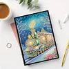 Weihnachtszug - 5d DIY Basteln Notizbuch