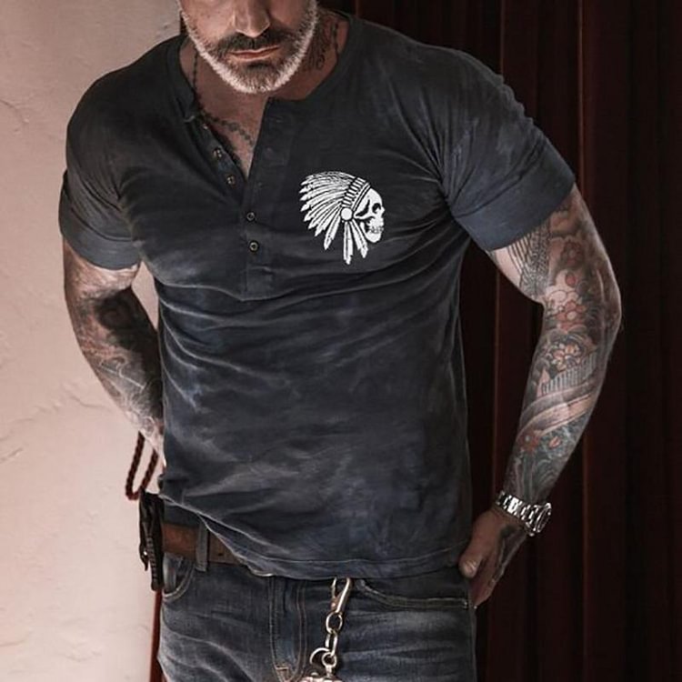Chief printed short-sleeve T-shirt