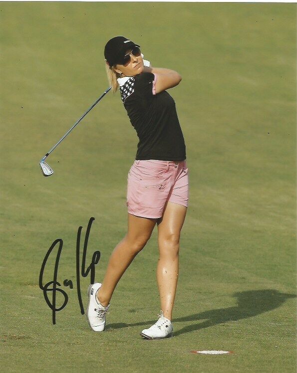 LPGA Sarah Kemp Autographed Signed 8x10 Photo Poster painting COA C