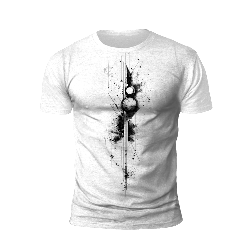 Abstract Symphony: The Visual Melody T-shirt
