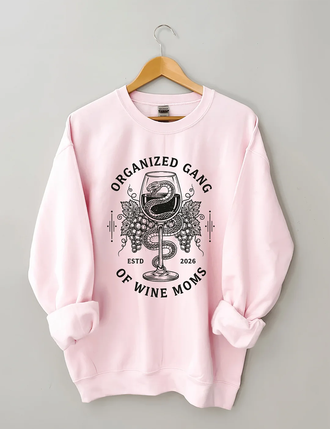 Organized Gang Of Wine Moms Sweatshirt