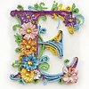 Letter Special Shaped 5D DIY Partial Drill Diamond Painting Kits for Adults Beginners Home Decor Diamond Dots Paintings Diamonds Paintings Gem Art 11.81 X11.81inch