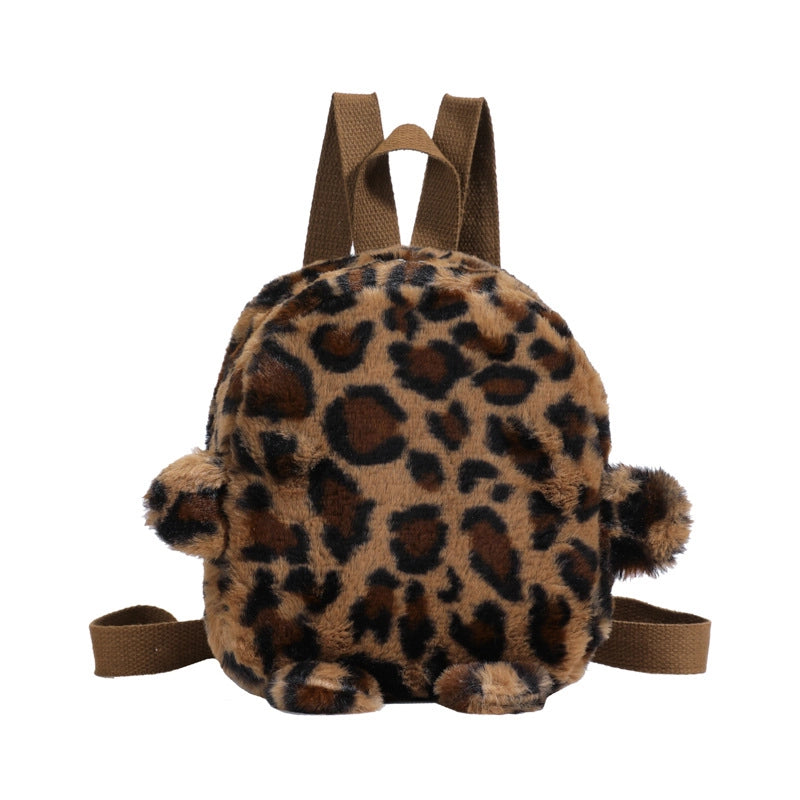 Leopard Holiday Daily Kids Backpack