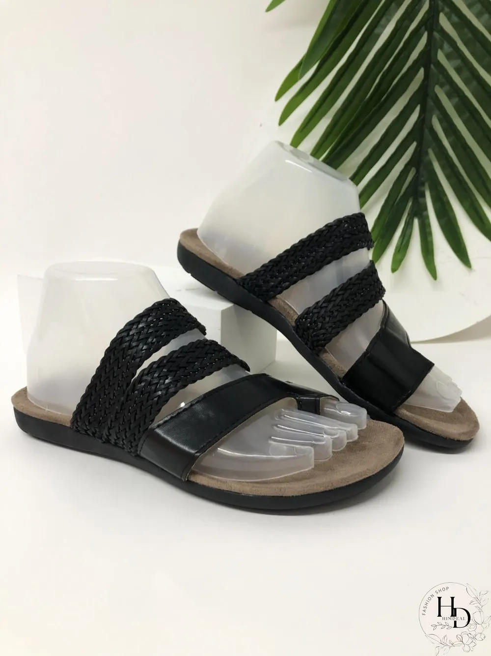 Bohemian Braided Vintage Slippers