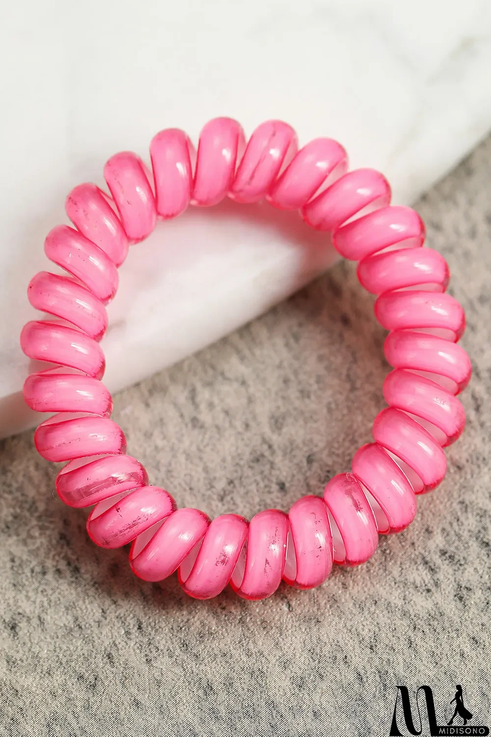 MidiSono - Rose Crystal Telephone Wire Hairpin (single)