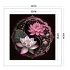 Lotus-11CT Stamped Cross Stitch Kit(40*40cm)