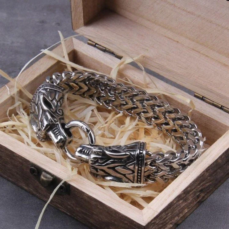 Coutureaura Norse Mythology Odin's Dragon Bracelet