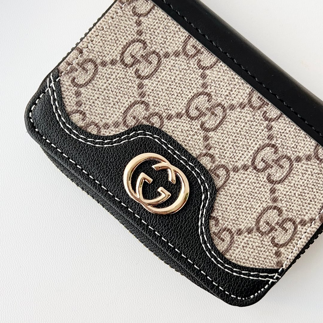 Mini Louis Vuitton Handbag Zip Wallet Gucci Card Holder Leather Coin Purse