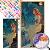 (40*80cm)Girl - Round AB Drill Diamond Painting