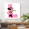 Diamond Painting -DIY Round Drill Minnie Letter L