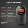 Portable Radio Digital Tuning FM Radio with Earphone Mini Radio for Home Outdoor