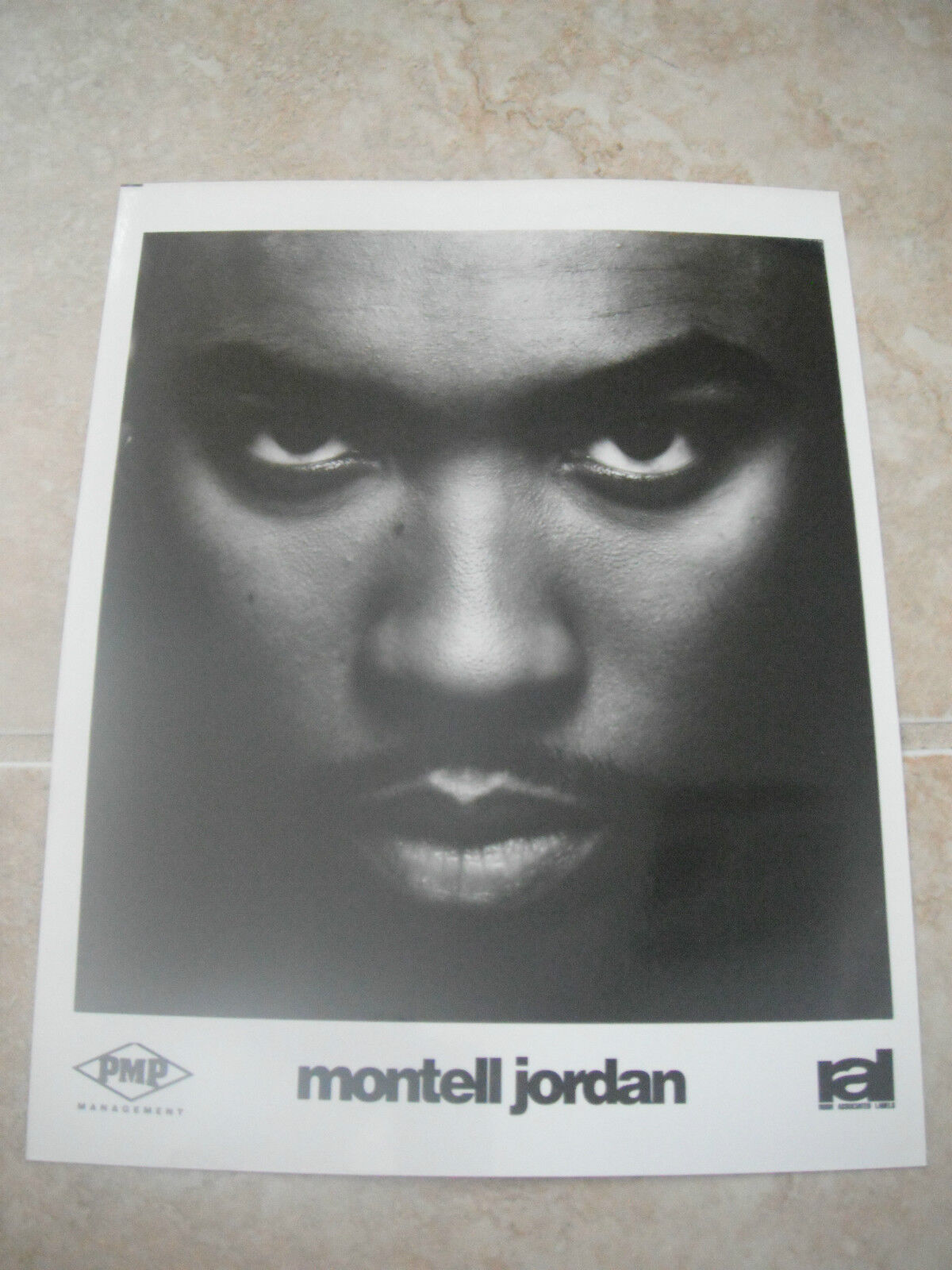 Montell Jordan B&W 8x10 Promo Photo Poster painting Picture This is How We Do It